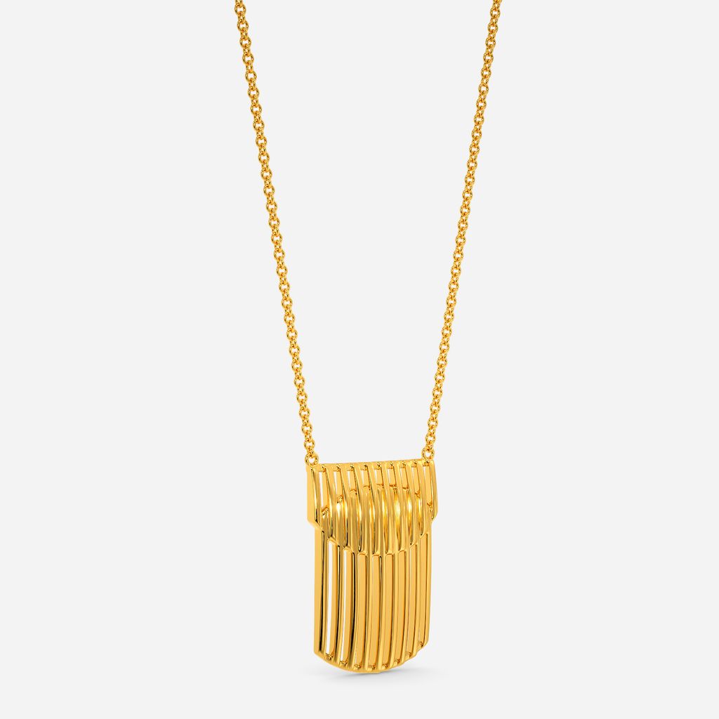 Blurred Lines Gold Necklaces