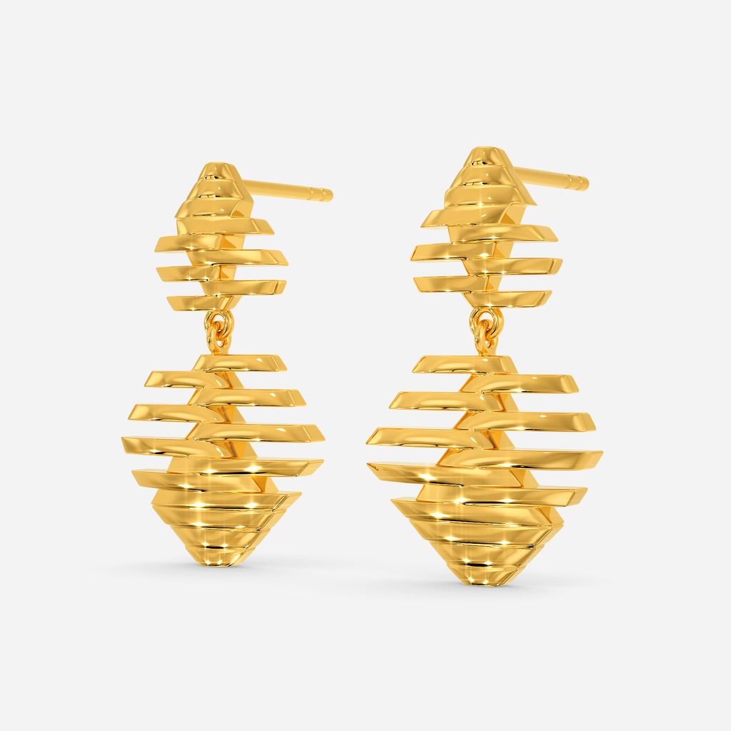 Dream Illusion Gold Earrings