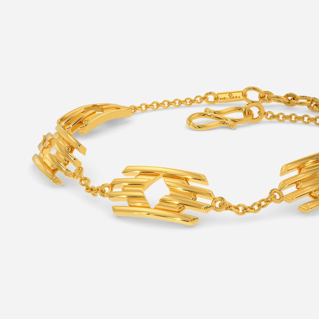 Blurry Bliss Gold Bracelets
