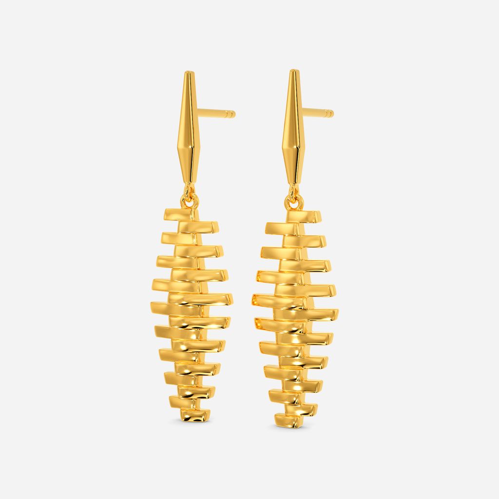 Bind in a Dream Gold Earrings