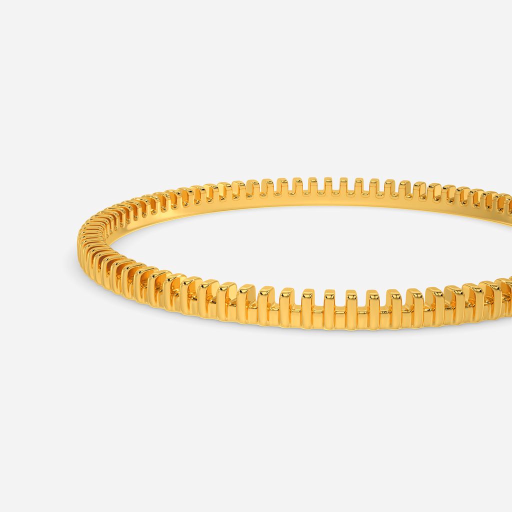 Surreal Harmonica Gold Bangles