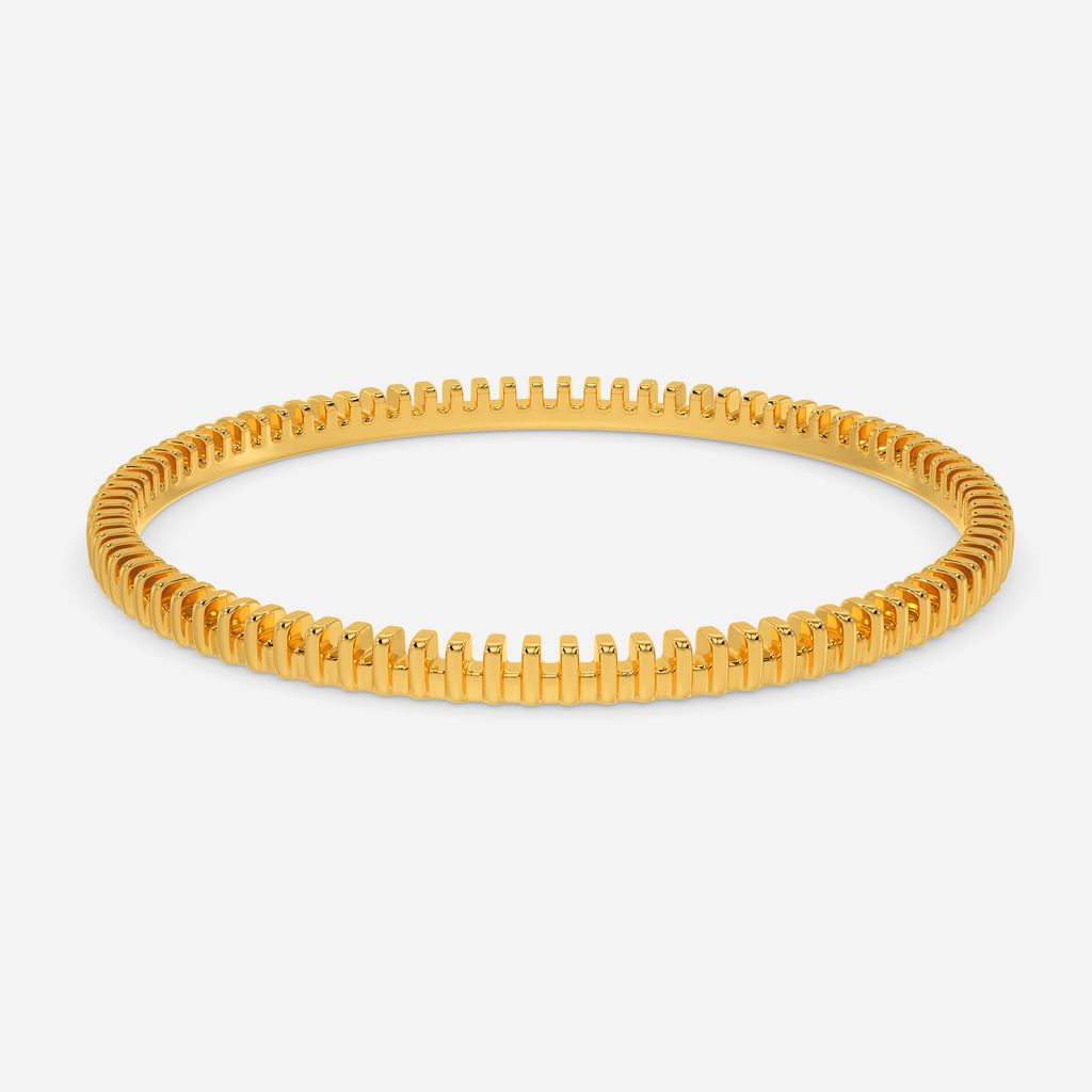 Surreal Harmonica Gold Bangles