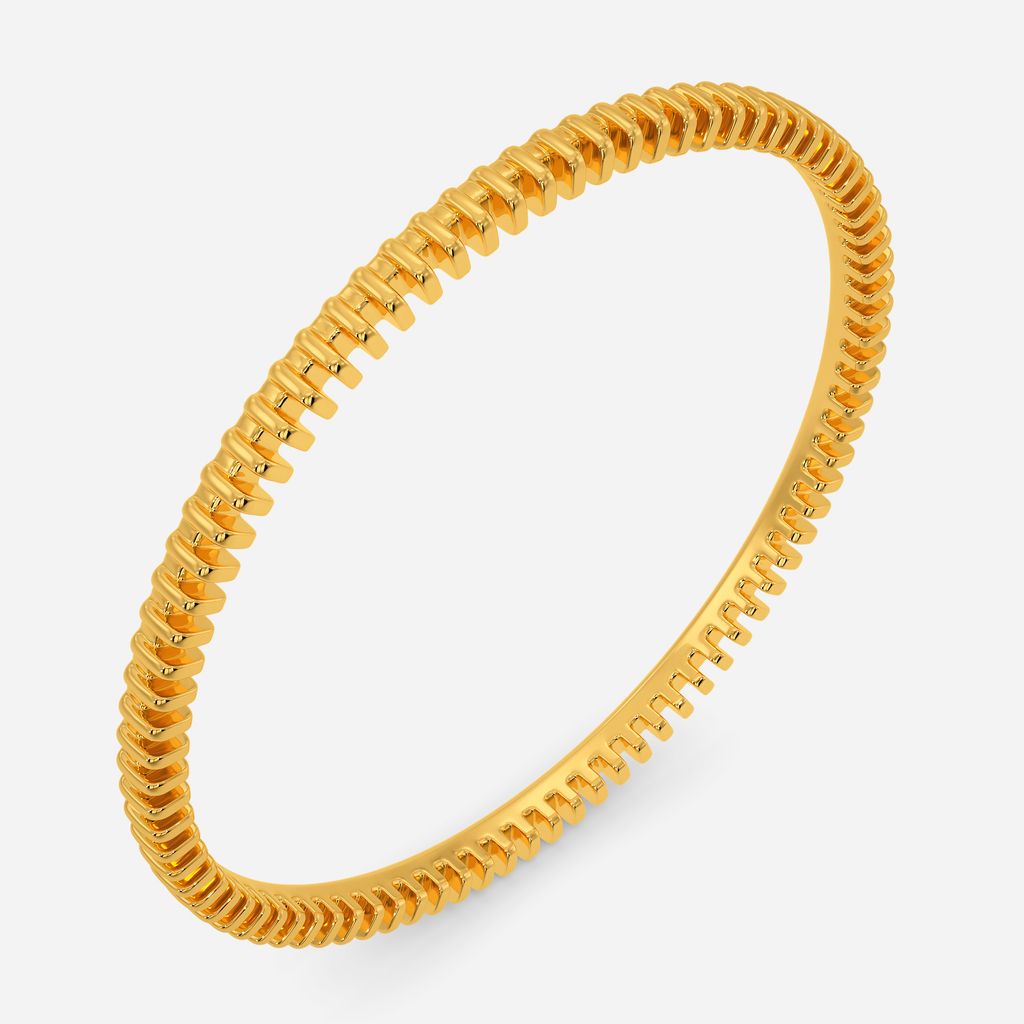 Surreal Harmonica Gold Bangles