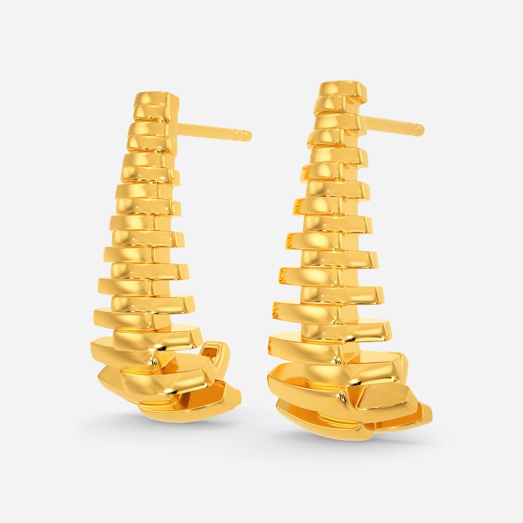 Dream Of Eternity Gold Earrings