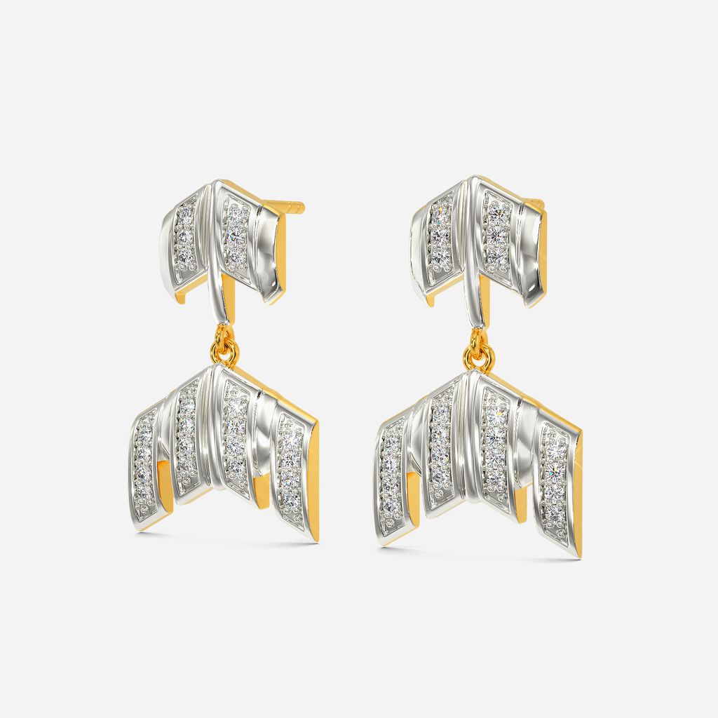 So Very Surrealistic Diamond Earrings