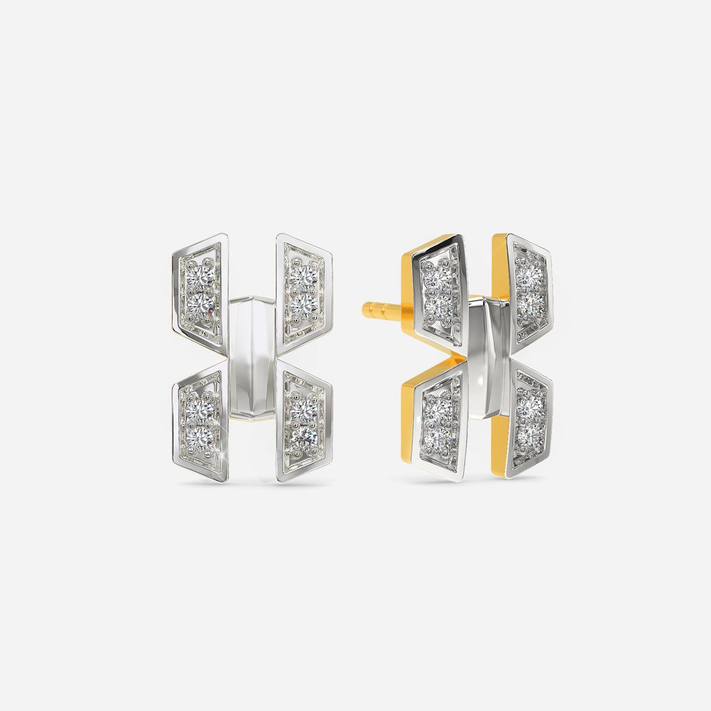 So Very Surrealistic Diamond Earrings