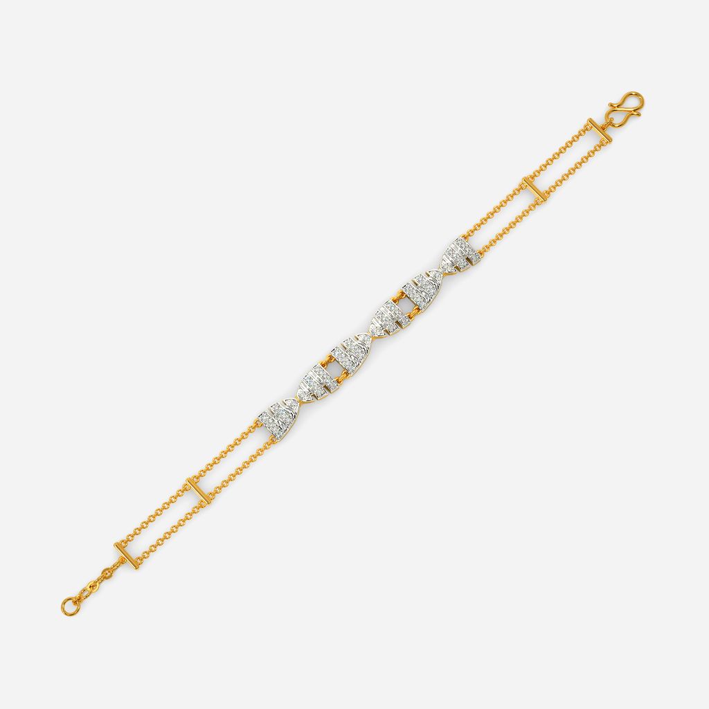 In The Ovoid Diamond Bracelets