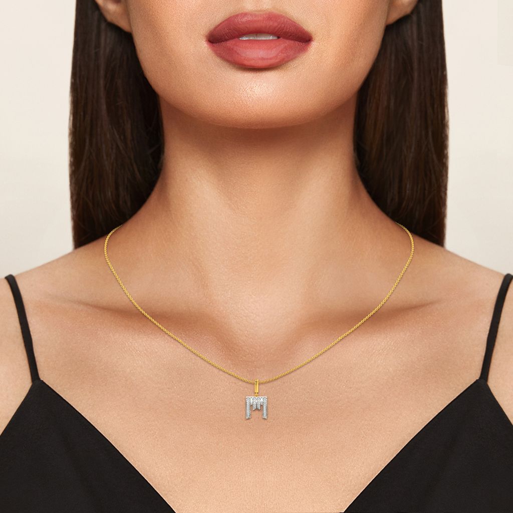 Blur Gleam Diamond Pendants