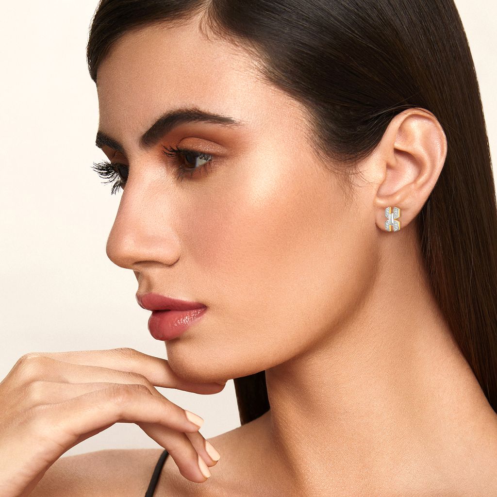 So Very Surrealistic Diamond Earrings