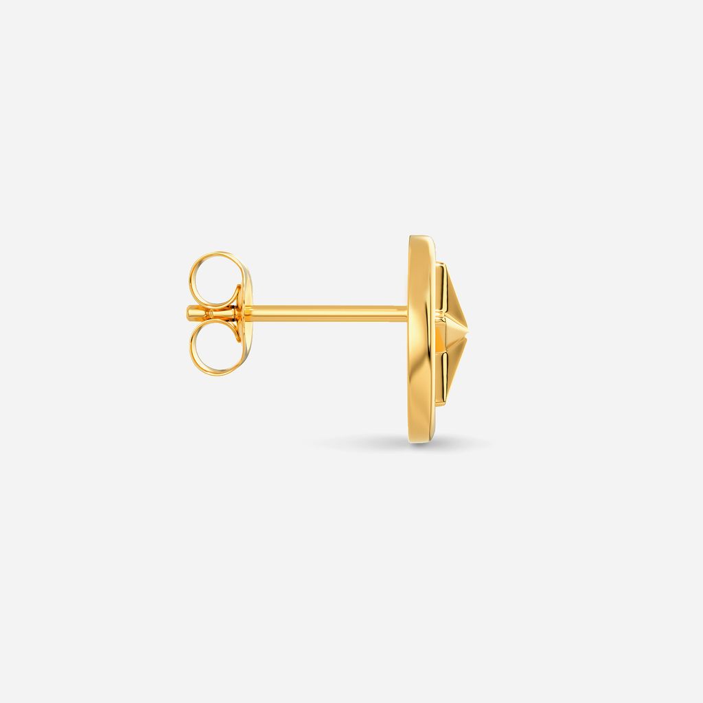 Starry Combat Gold Earrings