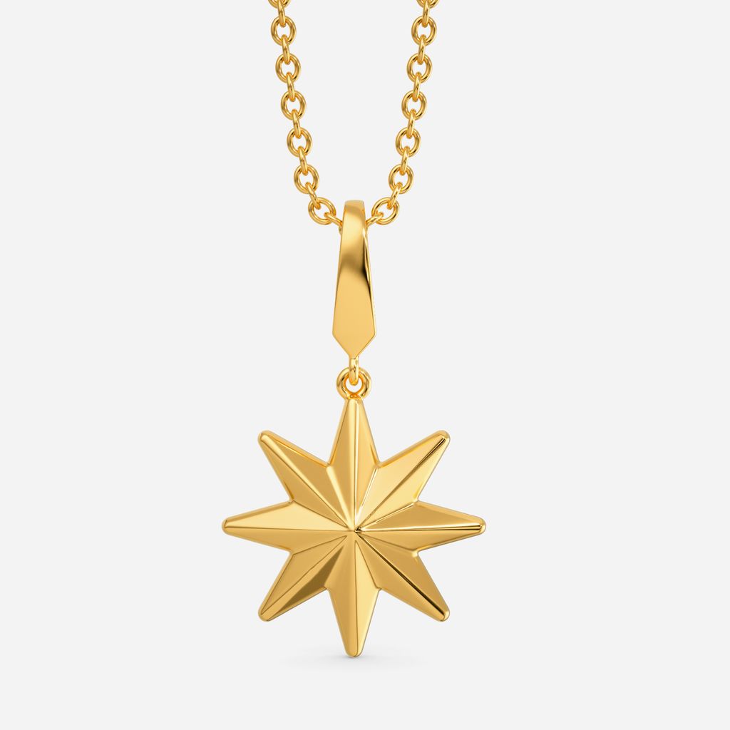 Sci Fi Getaway Gold Pendants