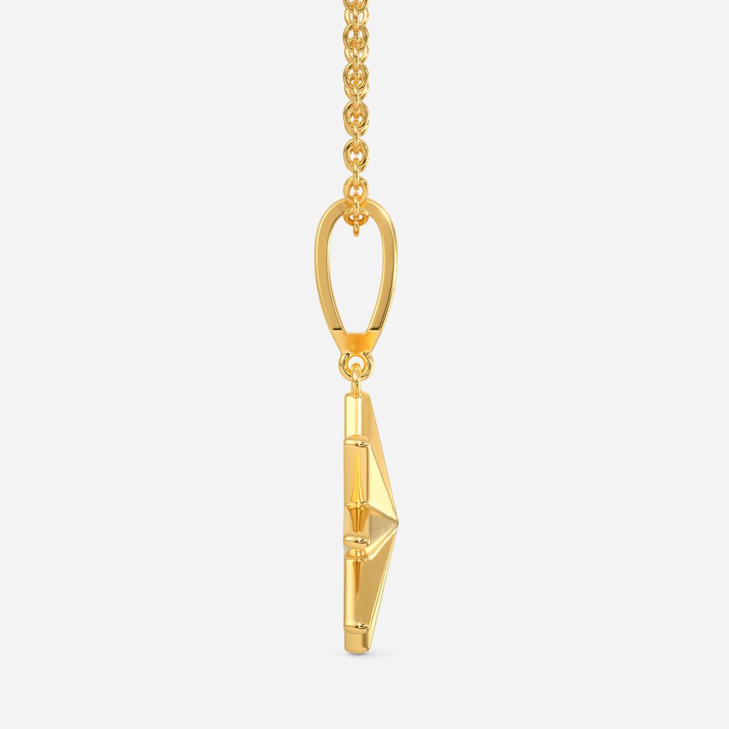 Sci Fi Getaway Gold Pendants