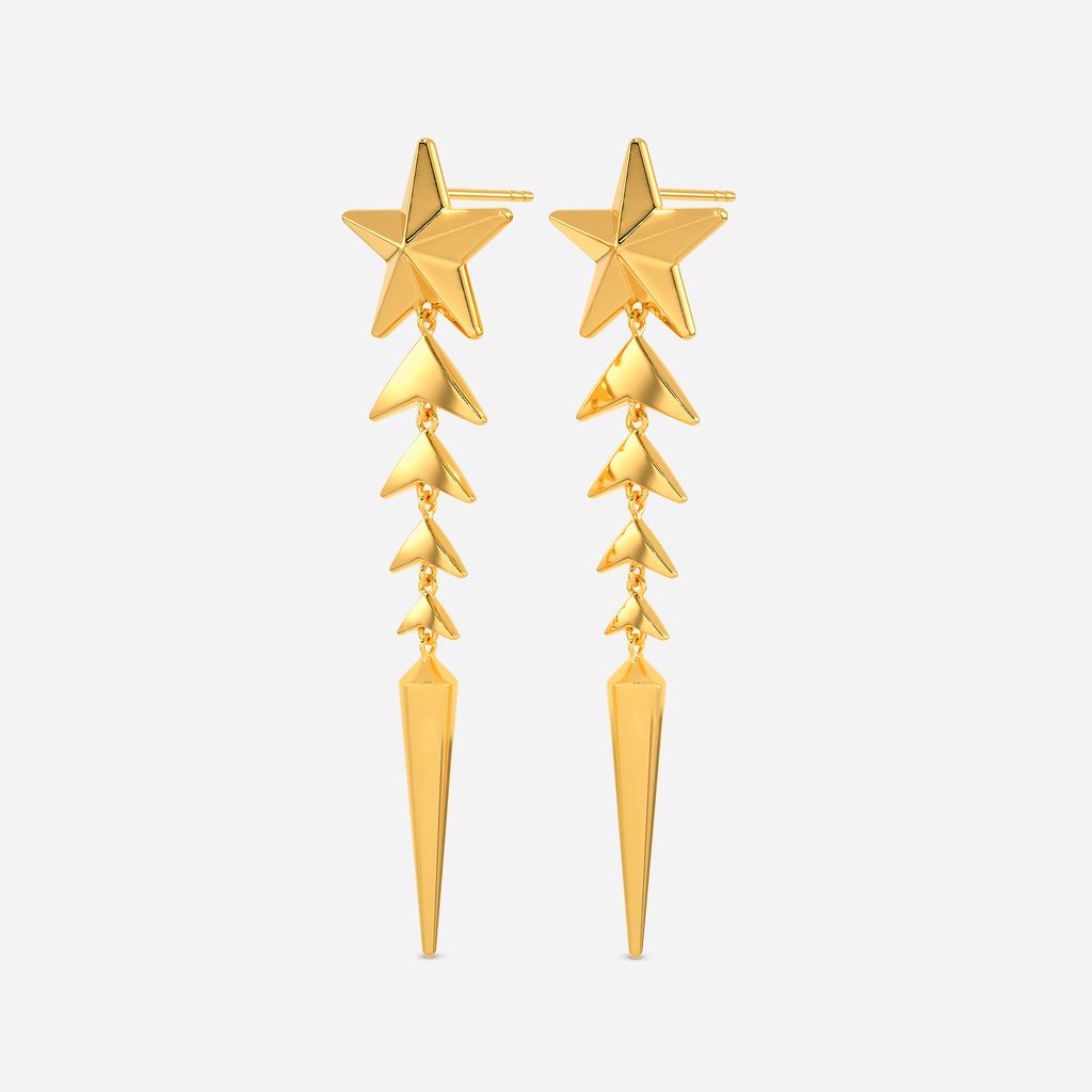 Astro Vibe Gold Earrings