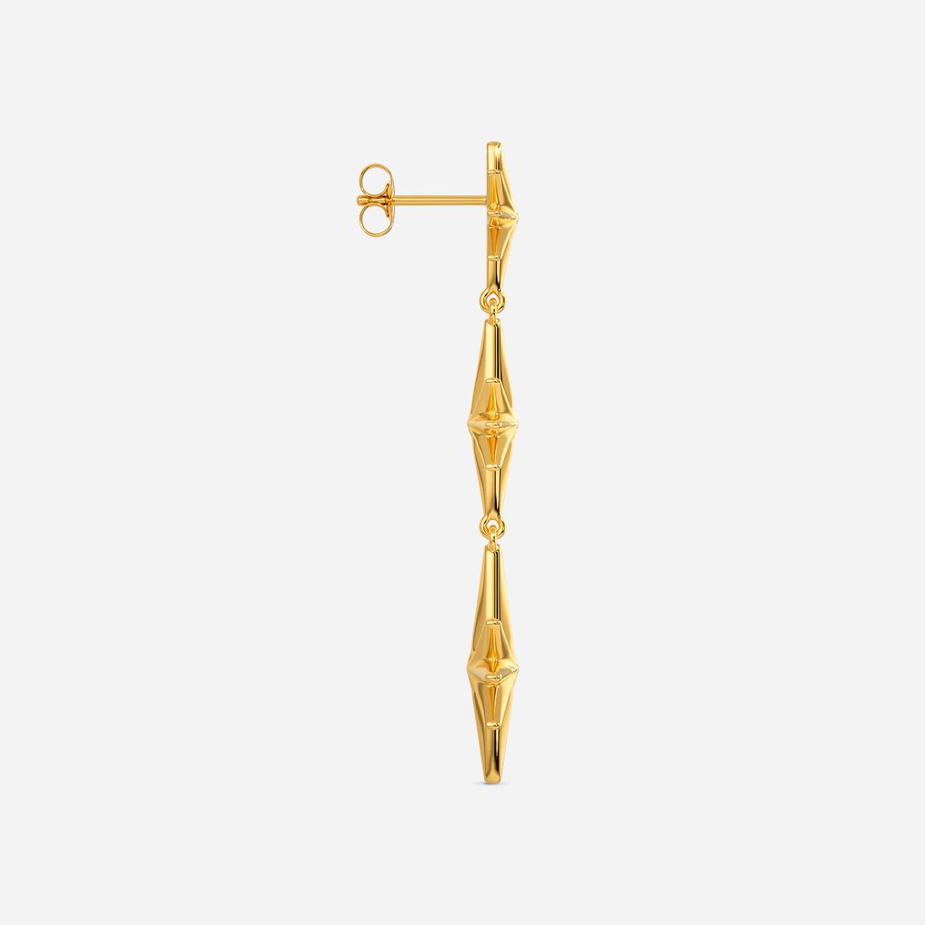 Neo Nebula Gold Earrings