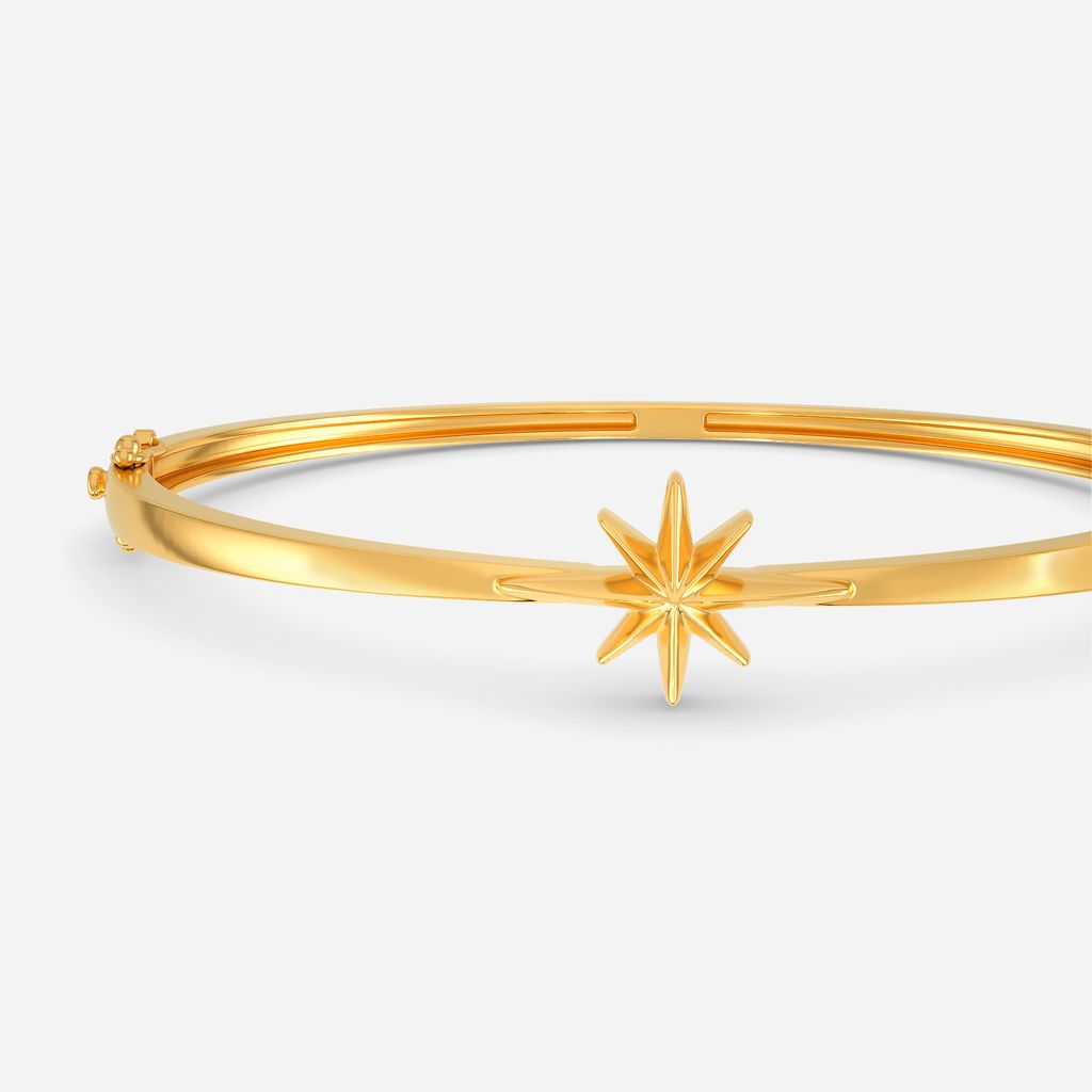 Neo Nebula Gold Bangles