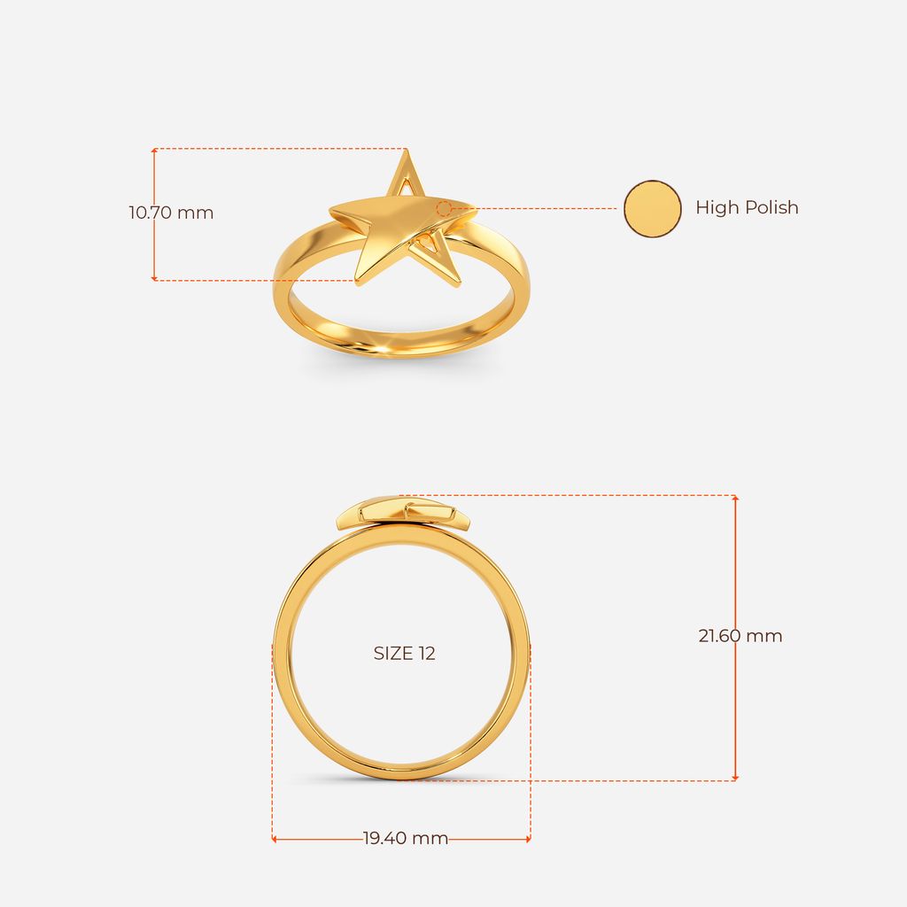 Astro Story Gold Rings image