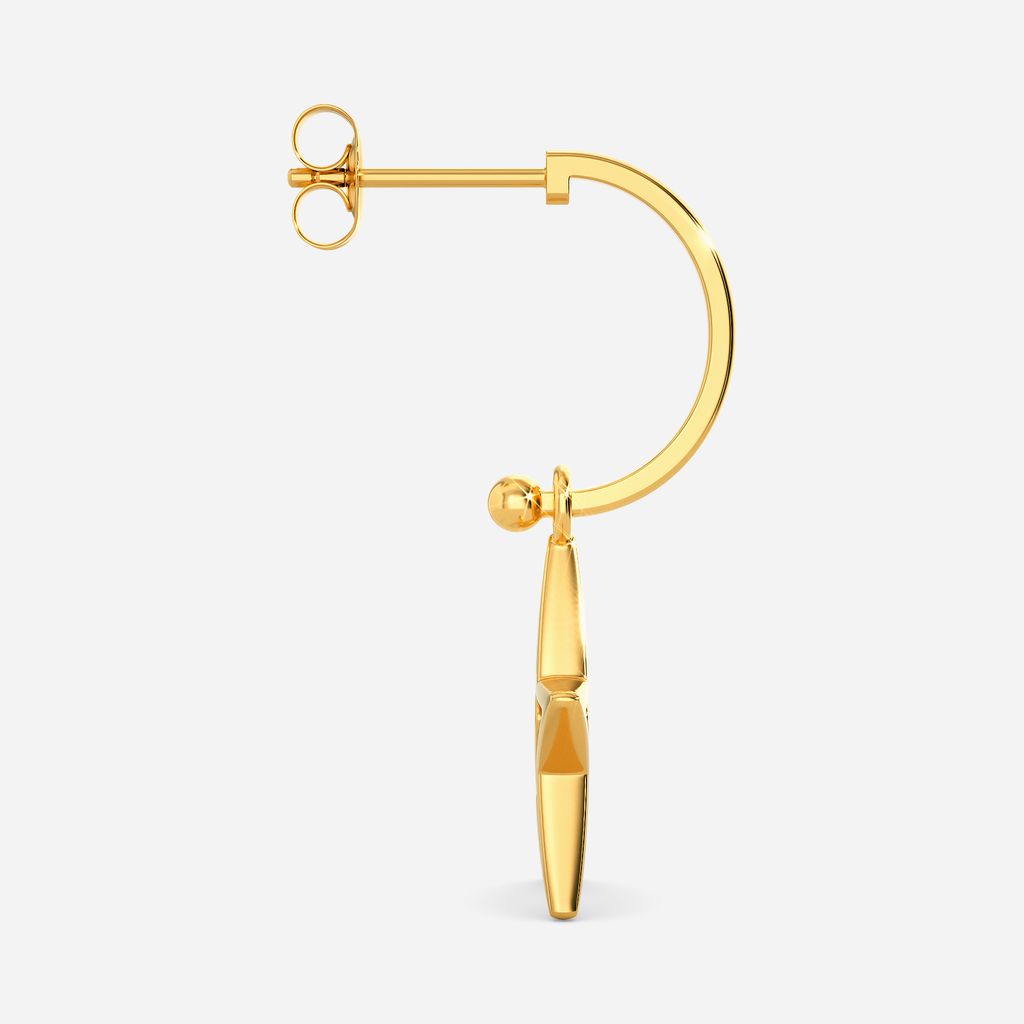 Astro Story Gold Earrings