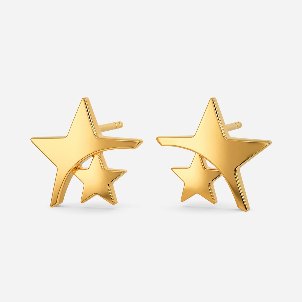 Big Bang Detour Gold Earrings