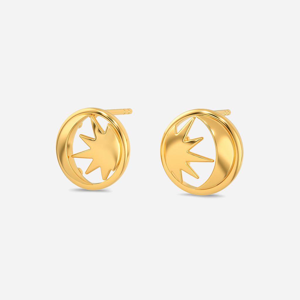Comet Carefree Gold Earrings