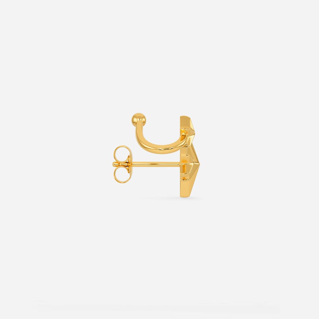 Galactic Gala Gold Earrings