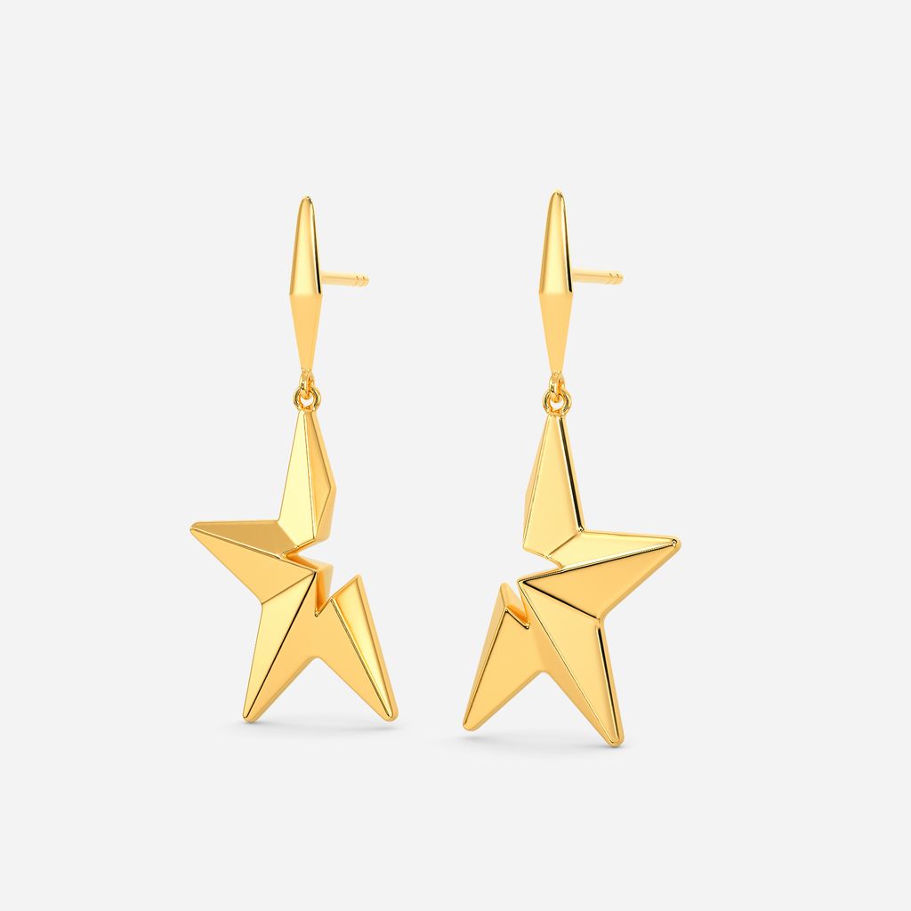 Celestial Celebration Gold Earrings