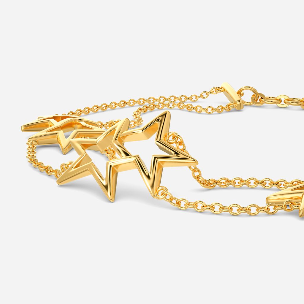 Twinkling Trips Gold Bracelets