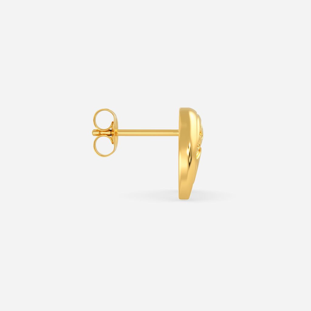 Wild Elegance Gold Earrings