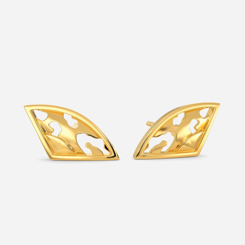 Spot Me Gold Earrings