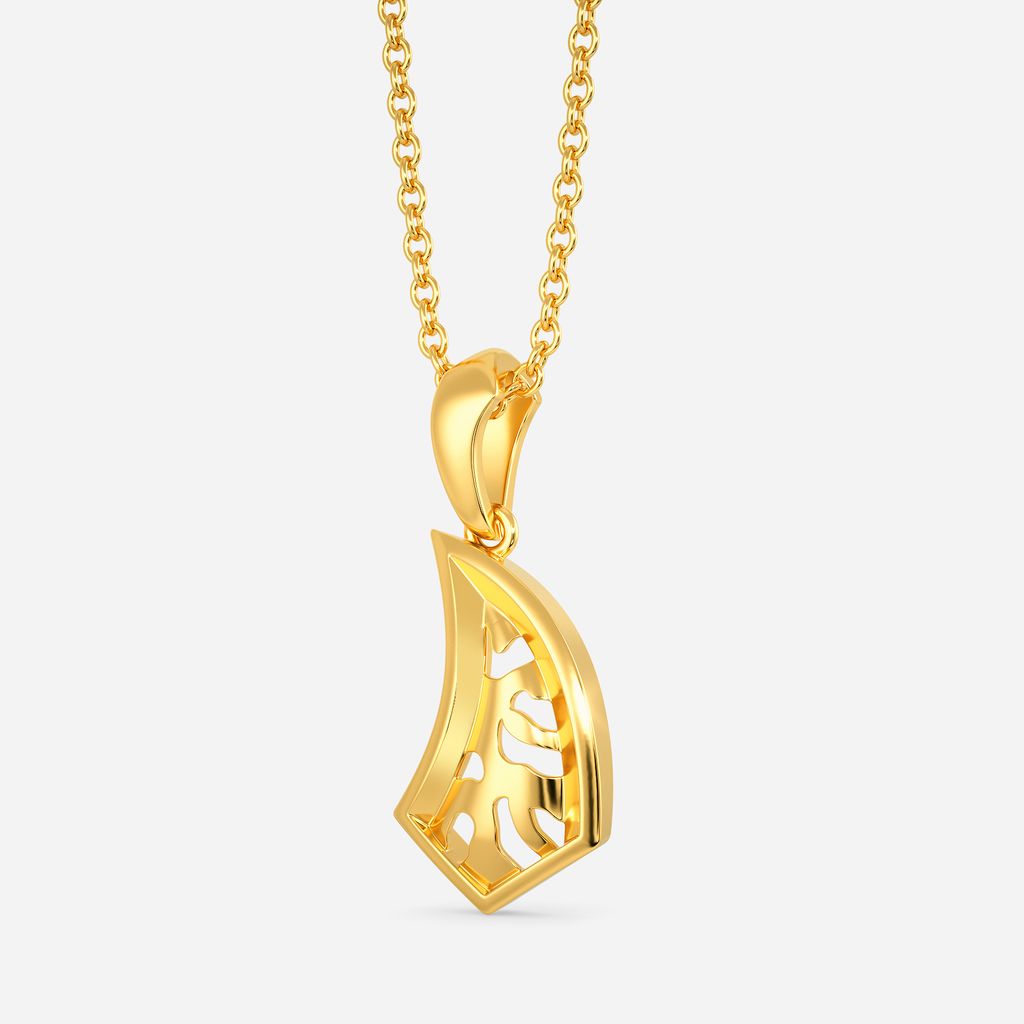 Jungle Soiree Gold Pendants