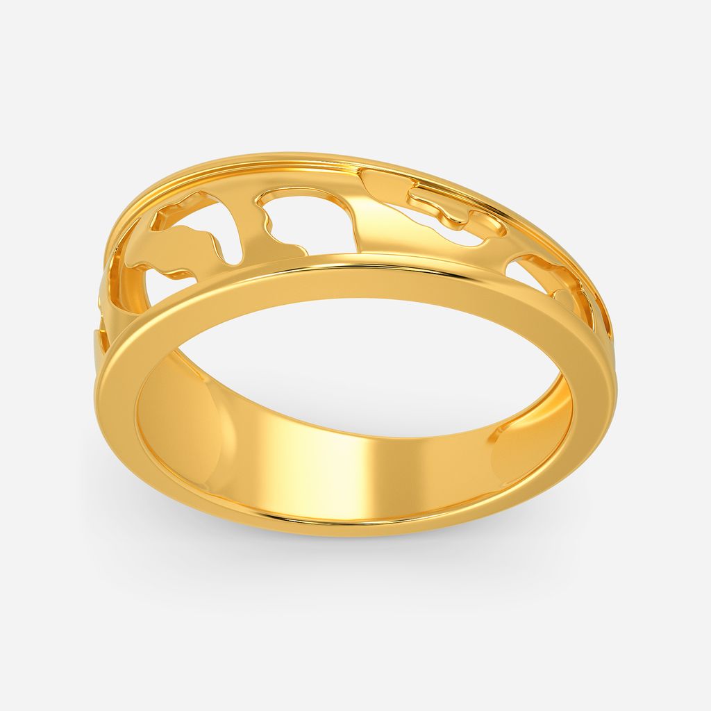 Fierce Spots Gold Rings alternate view 3