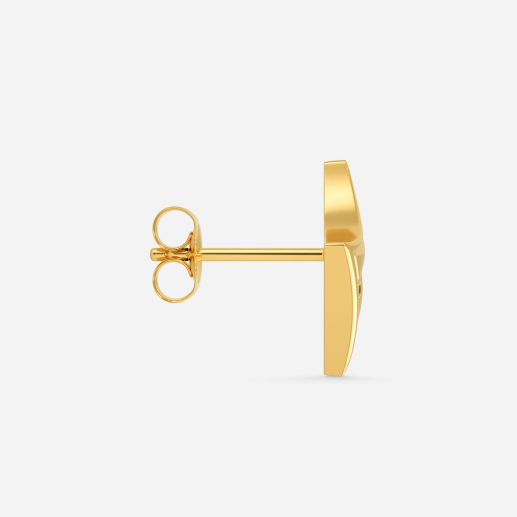Fierce Spots Gold Earrings