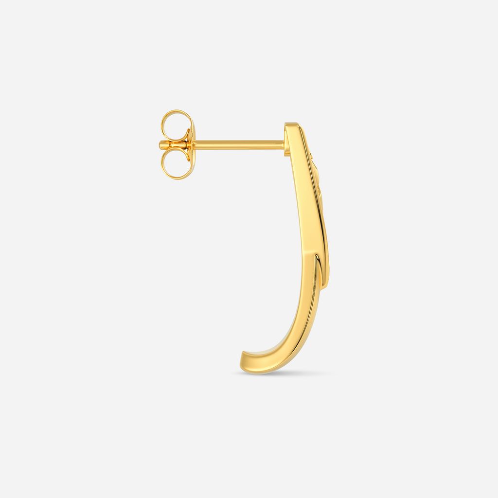 Wild Verve Gold Earrings