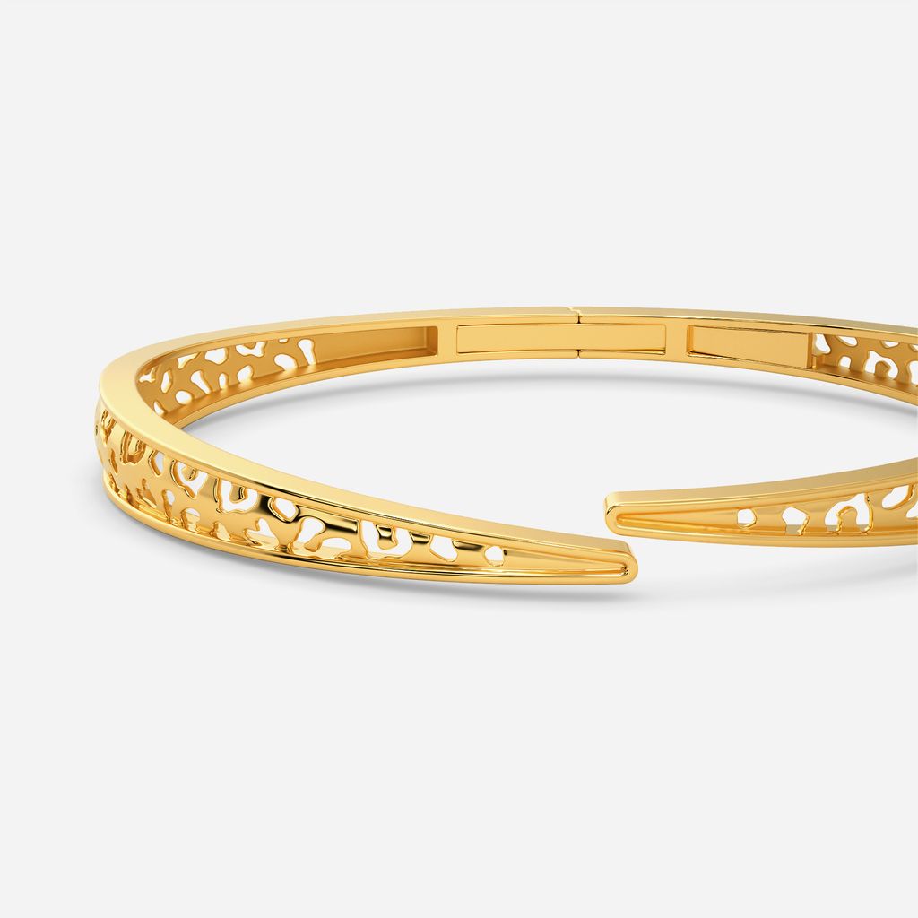 Territorial Tryst Gold Bangles