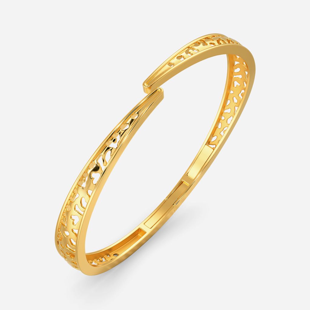Territorial Tryst Gold Bangles