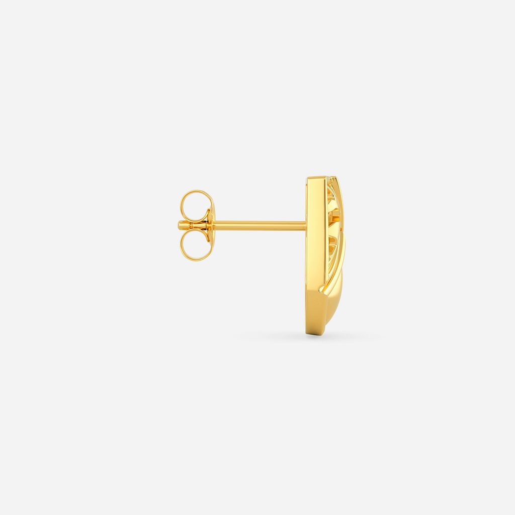 Like a Leopard Gold Earrings