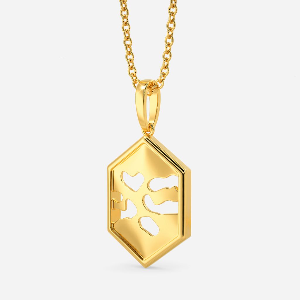 Ferocious Kitty Gold Pendants