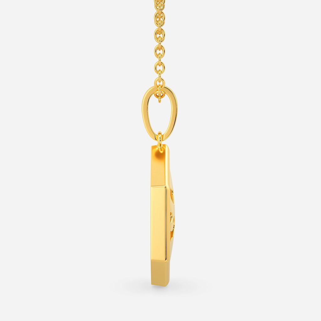 Ferocious Kitty Gold Pendants