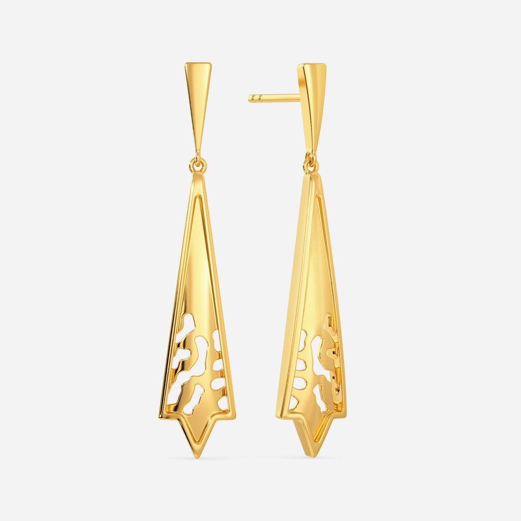 Loud n Leopard Gold Earrings