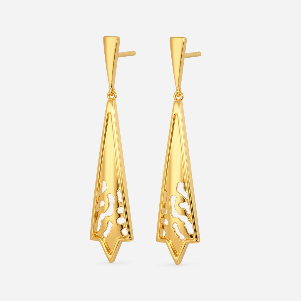 Loud n Leopard Gold Earrings