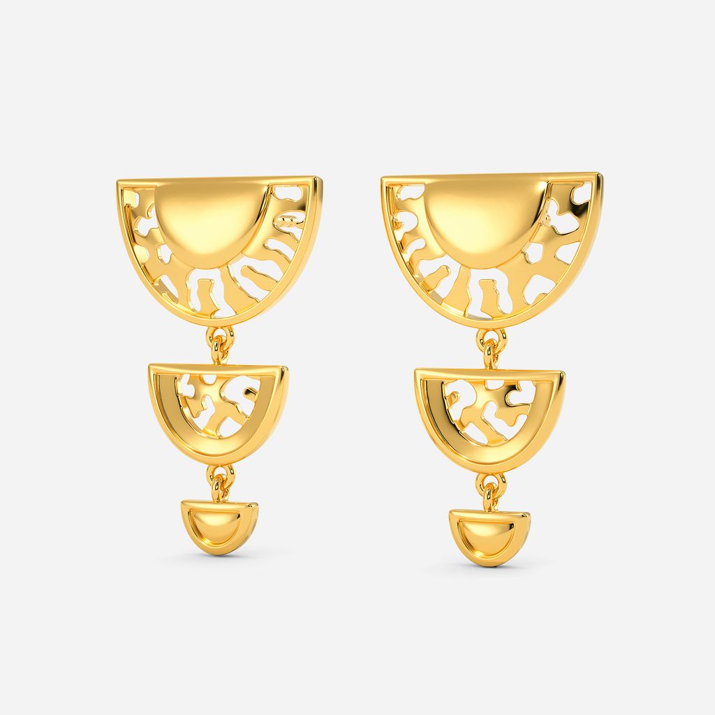 Feline Fever Gold Earrings