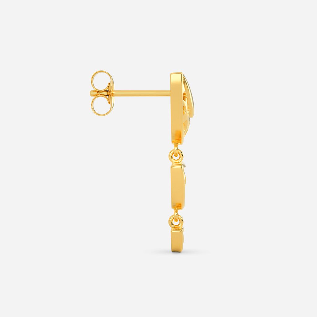 Feline Fever Gold Earrings
