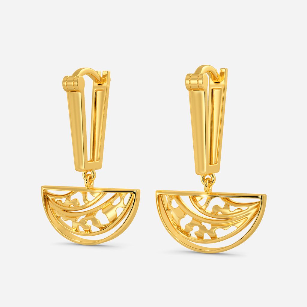 Feral Dreams Gold Earrings