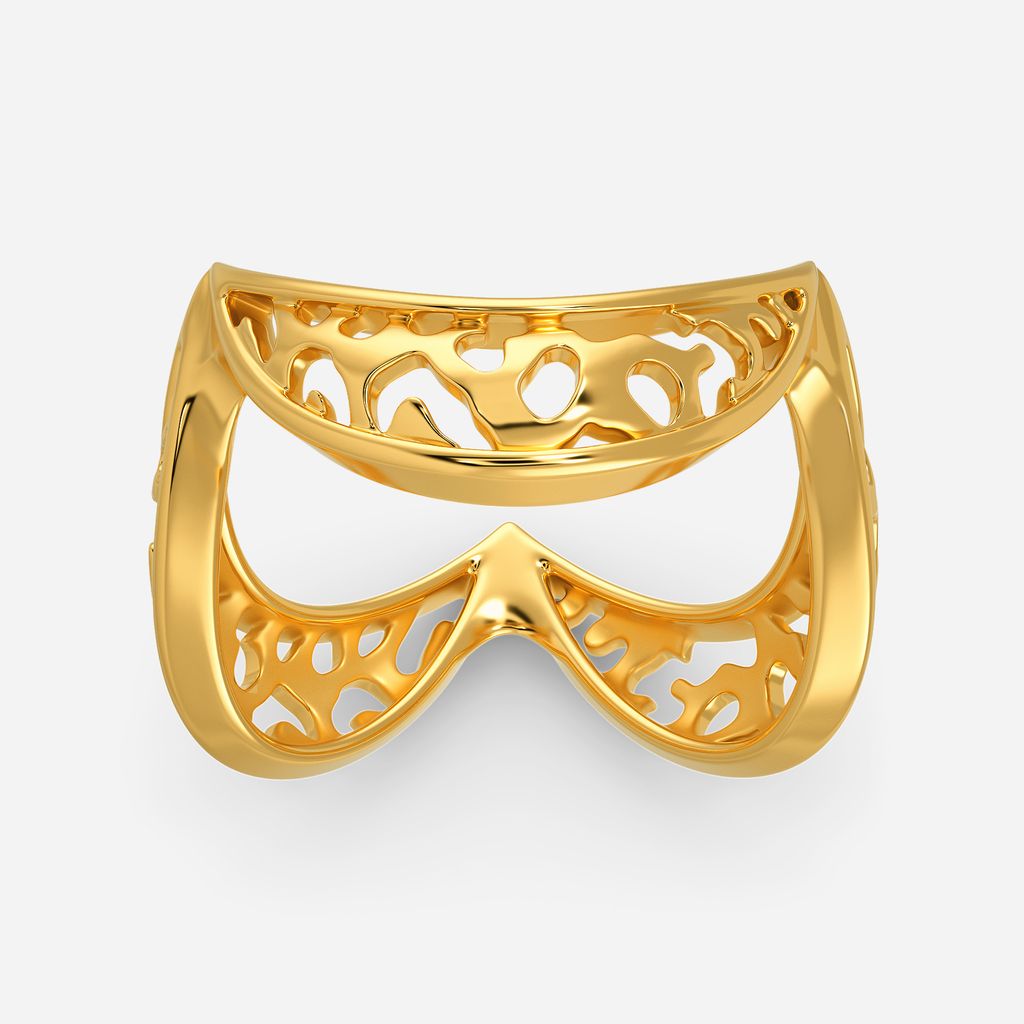 Clawed Chic Gold Rings alternate view 3