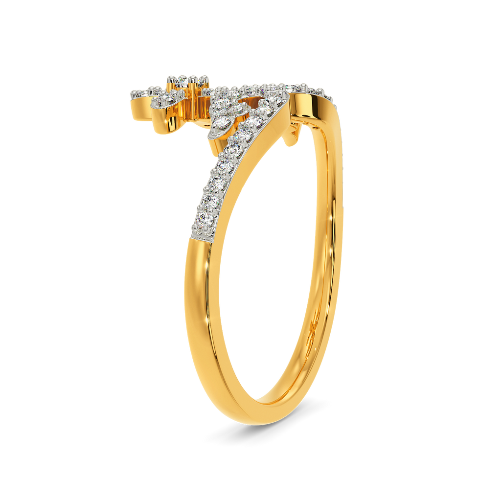 Breezy Romance Diamond Rings image