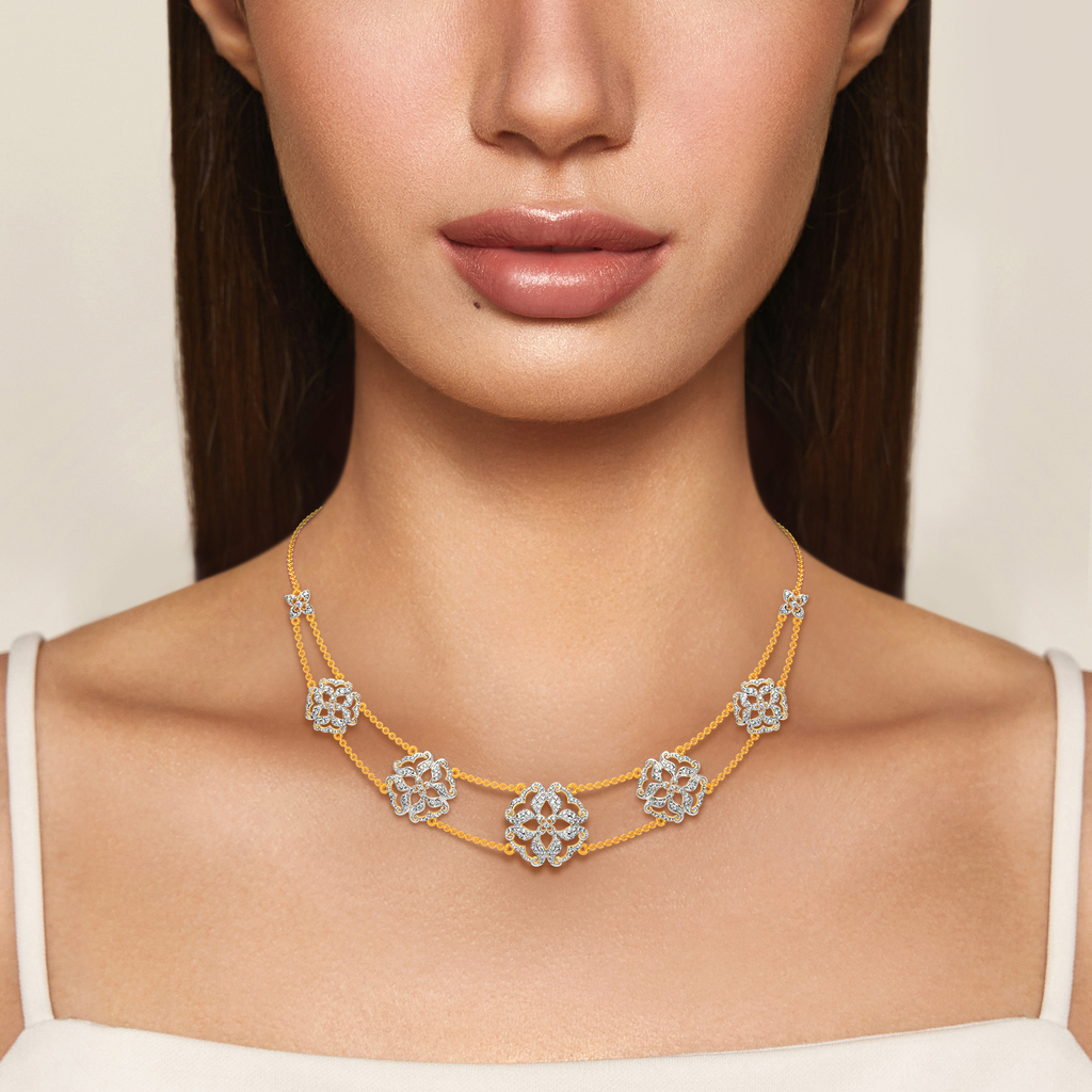 Summer Love Diamond Necklaces