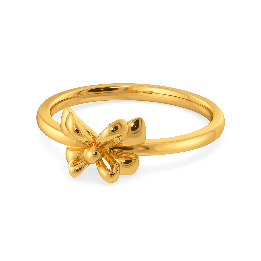 Lavish Knots Gold Rings alternate view 2