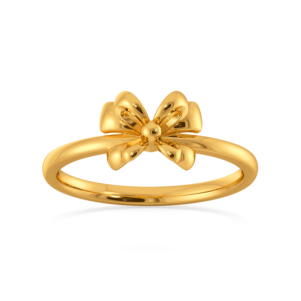 Lavish Knots Gold Rings alternate view 3