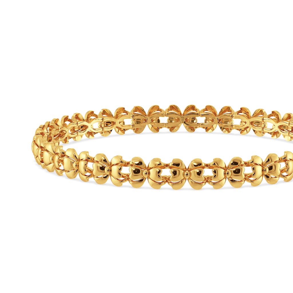 Couture Bow Gold Bangles