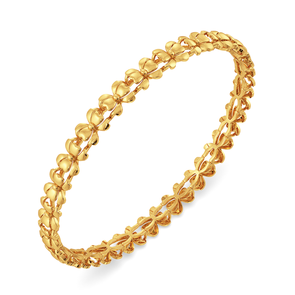 Couture Bow Gold Bangles