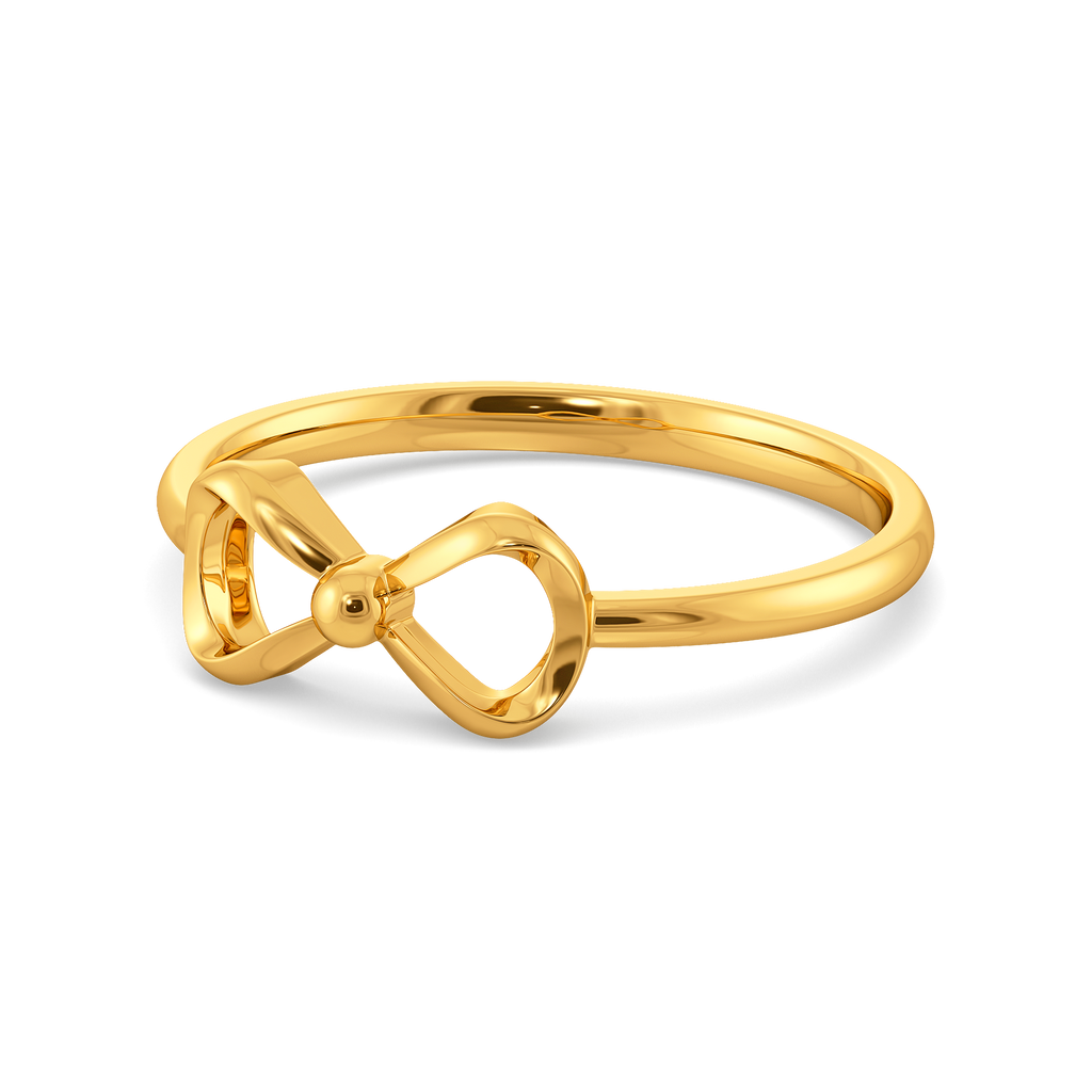 Poetic Beauty Gold Rings alternate view 2